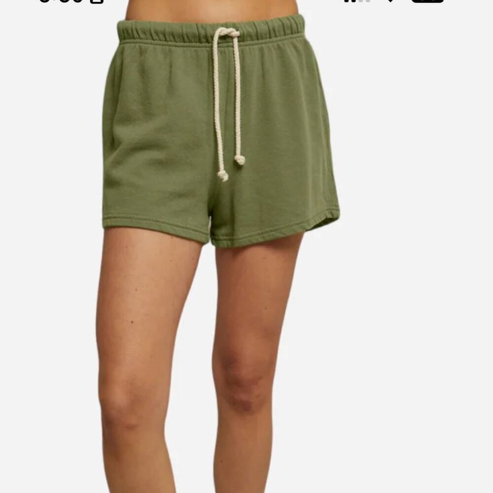 Olive Green Women's Shorts